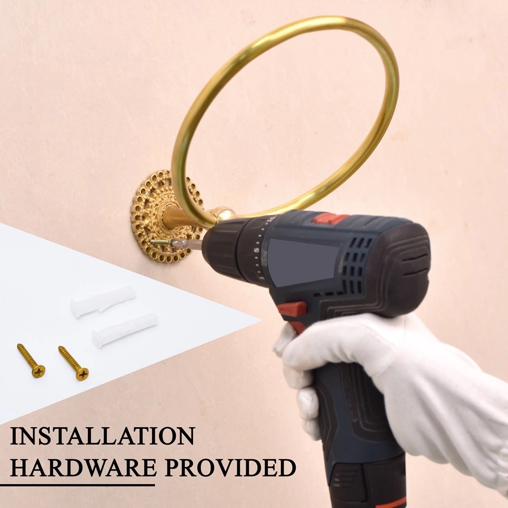 Towel Ring Holder Installation Made Effortless