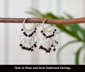 How to Wear and Style Statement Earrings?