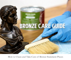 How to Clean and Take Care of Bronze Statement Pieces