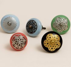 Ceramic Strewn Knobs
