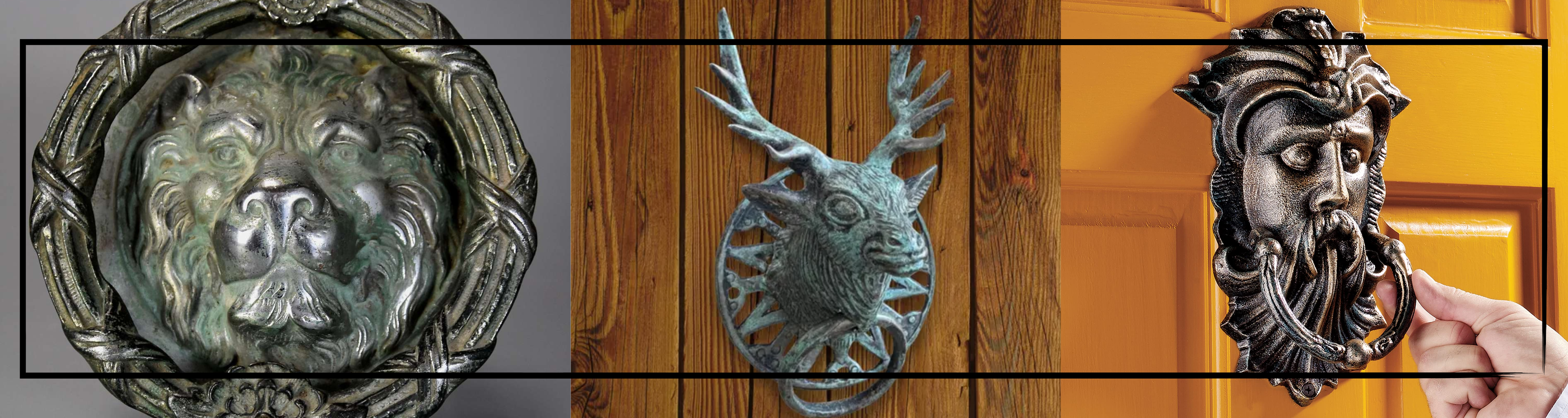 Bronze Iron knockers