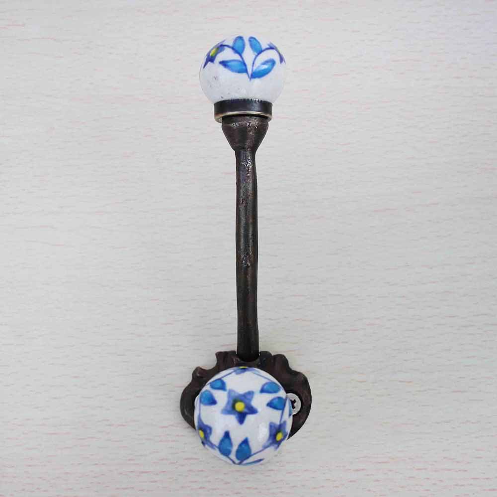 Blue Star Dot Iron Hook-EHG-10