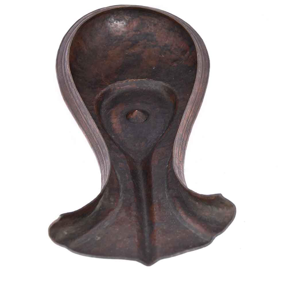 Hindu Traditional Copper Yoni for Lord Shiva Worship