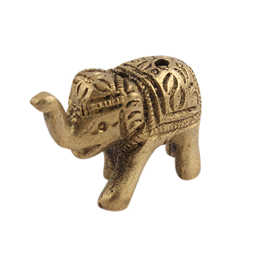 Bronze Finished Elephant Statue