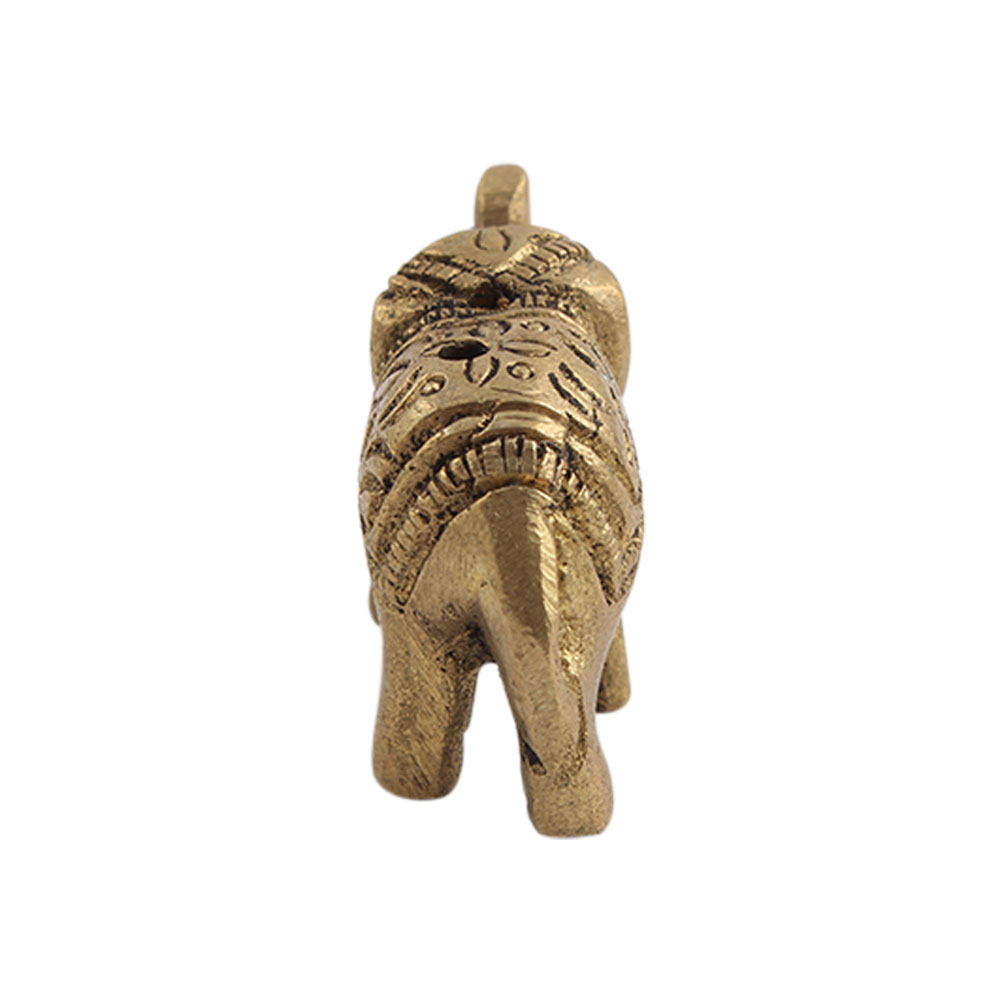 Bronze Finished Elephant Statue