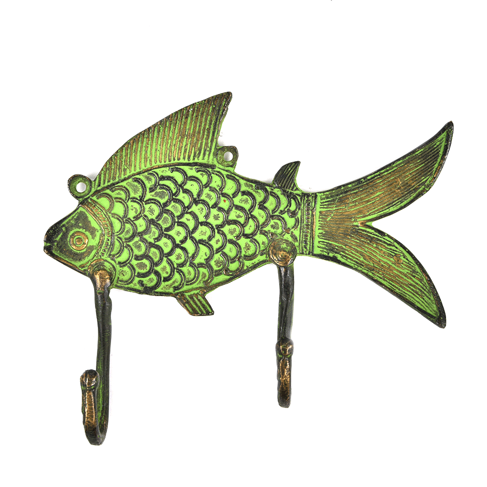 Bronze Fish Wall Hooks
