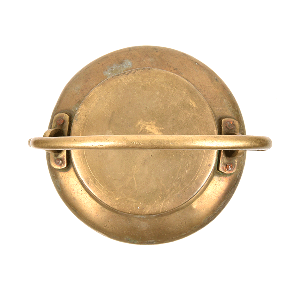 Rare Brass Old Milk Can with a Handle