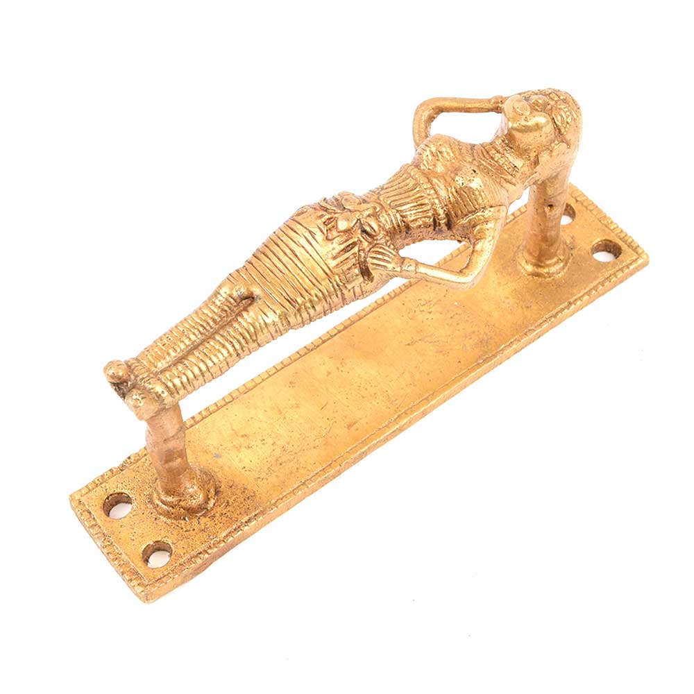 Handmade Brass Tribal Women Door Handle