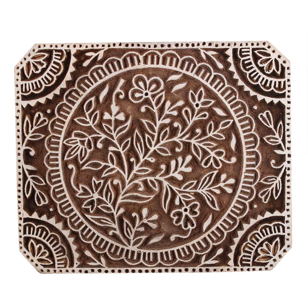 Set of 1 Piece New Wooden Printing Block