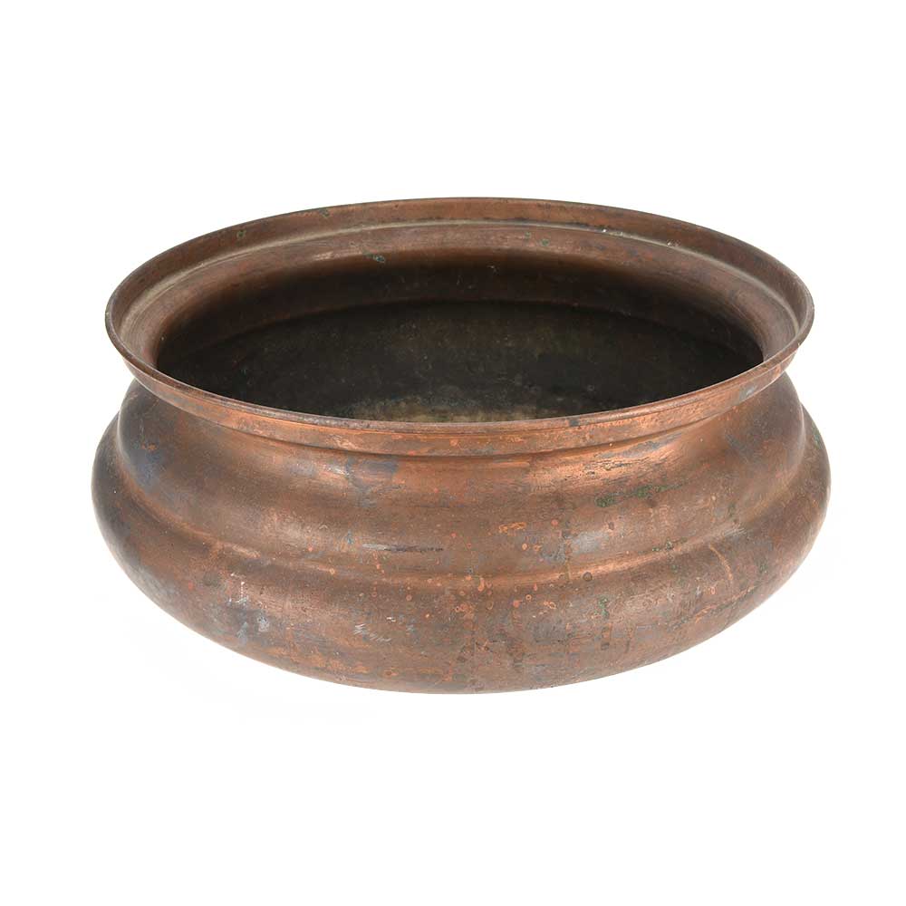 Bronze Urli - 14 Inches