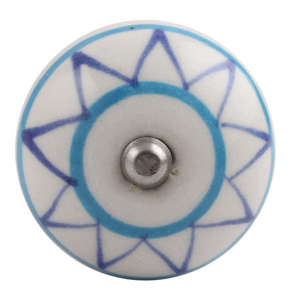 Border Ceramic Wine Stopper