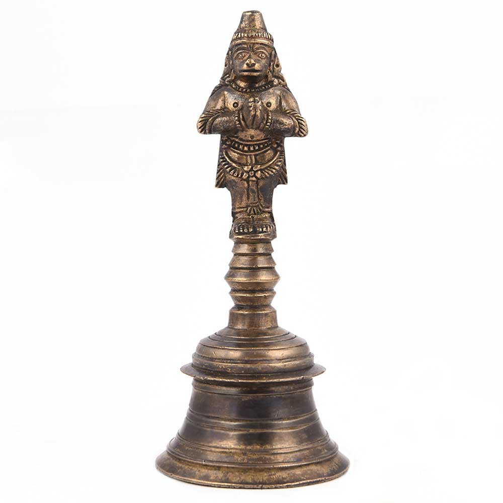 Brass Hanuman Prayer Bell