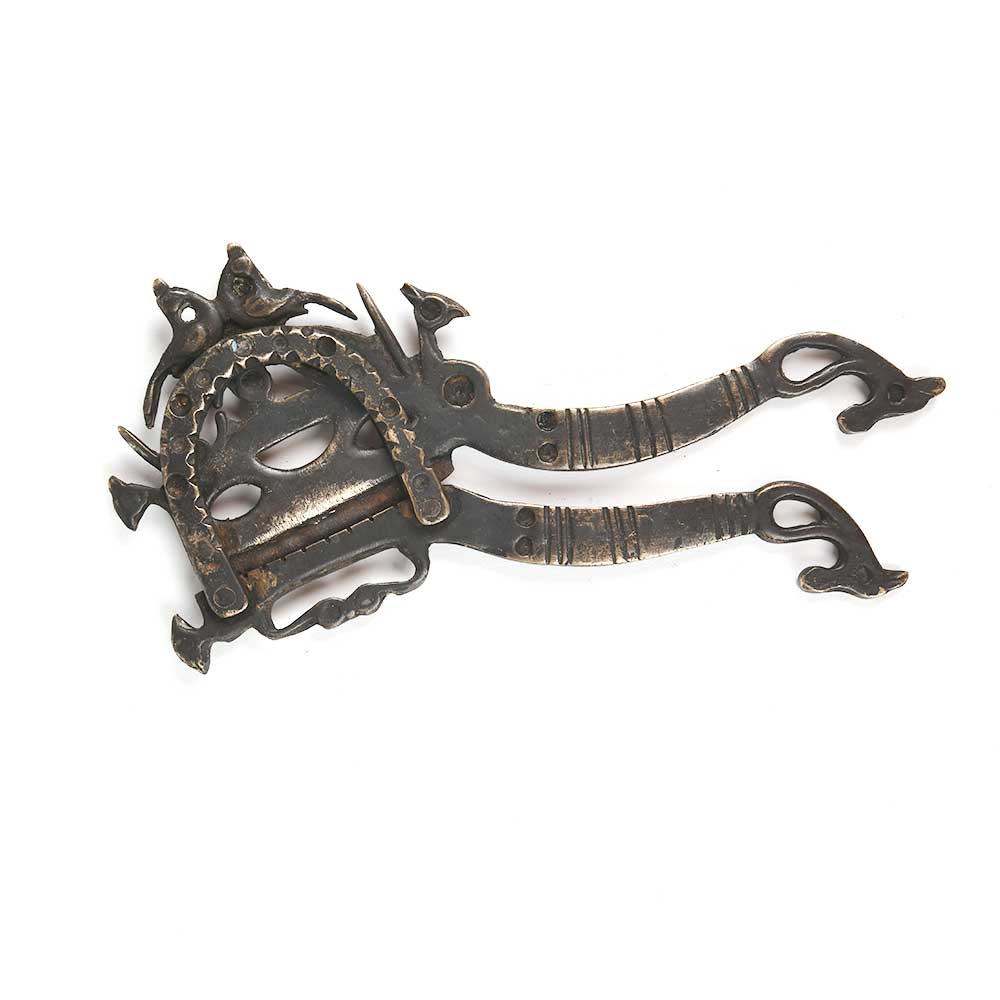 Peacock Designer Brass Nut Cracker