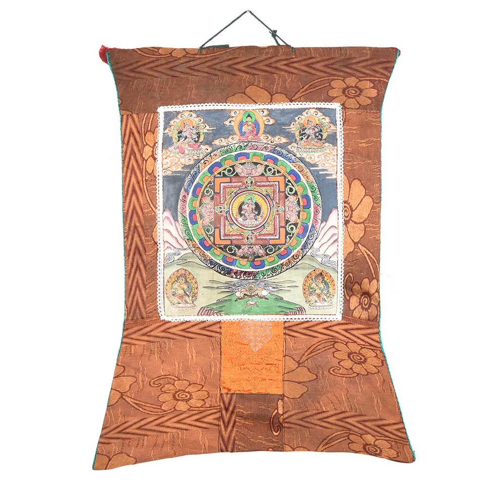 Pancha Buddha Thangka Painting