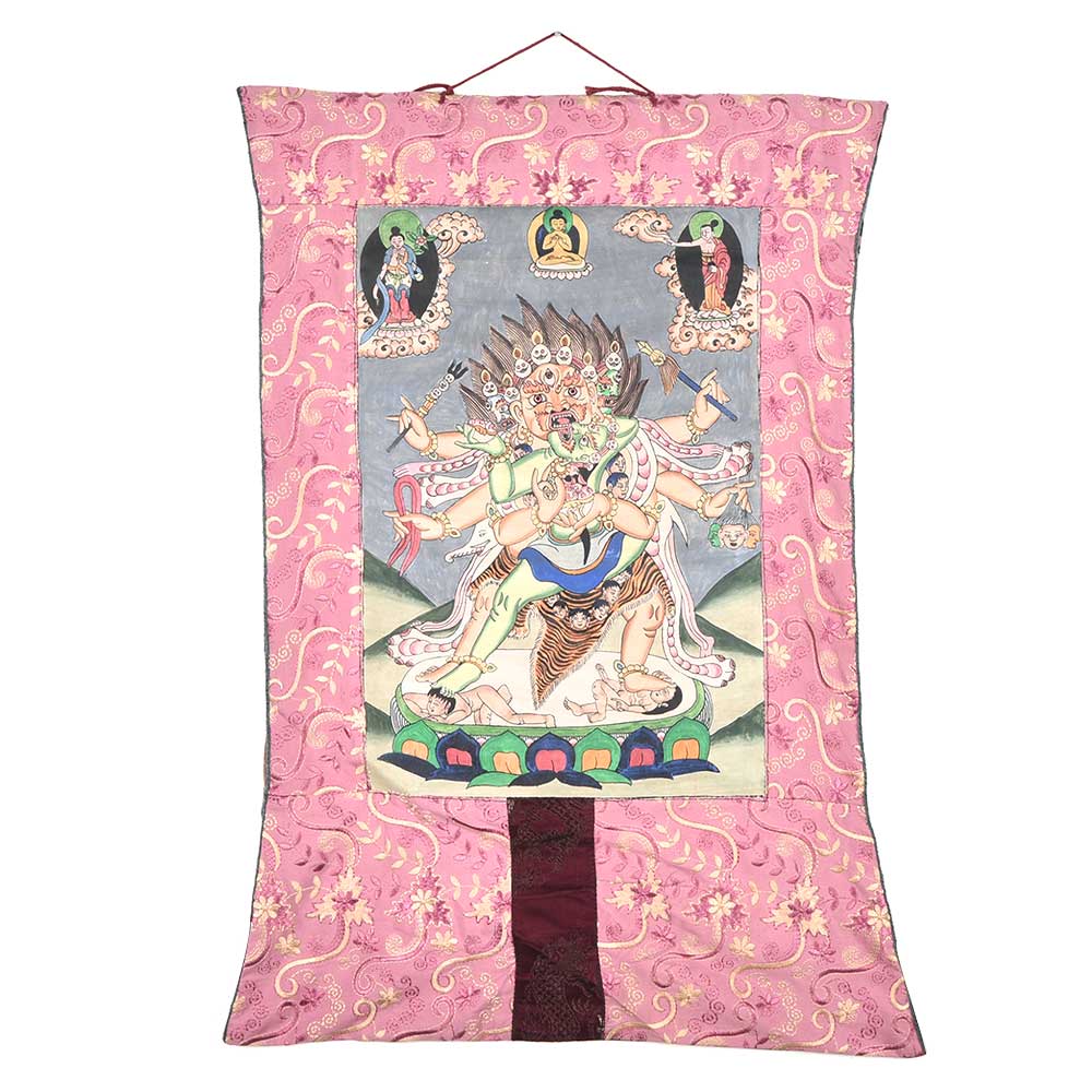Thangka Depicting Vajrabhairava Painting