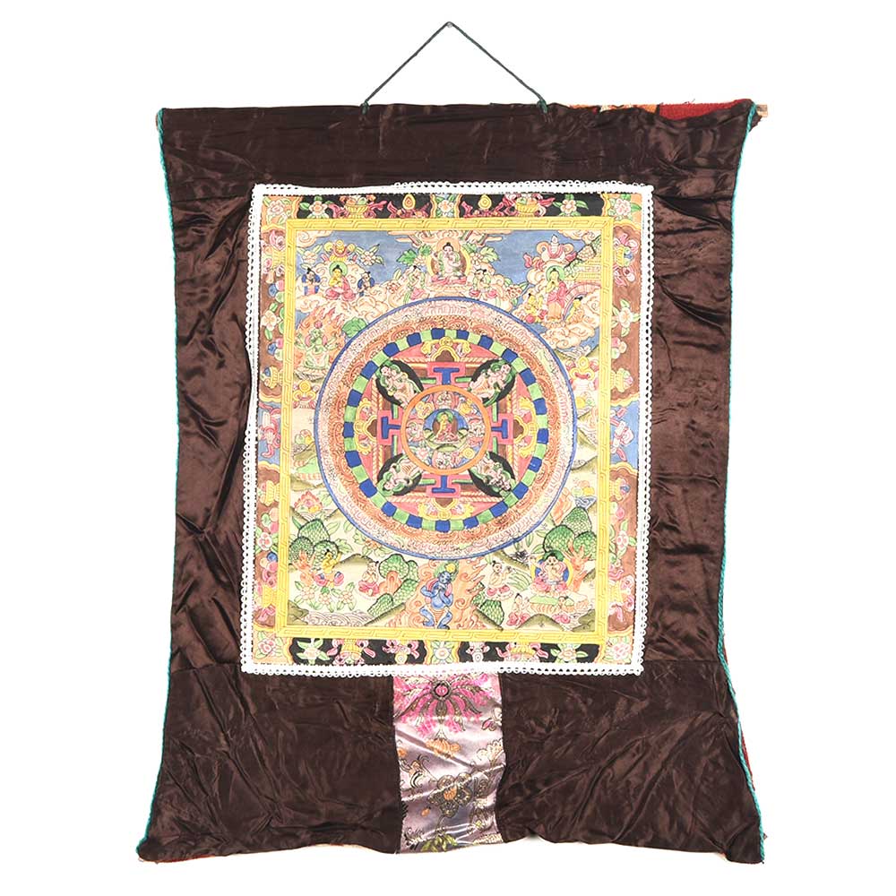 Buddhism Scroll Wall Décor Thangka Painting