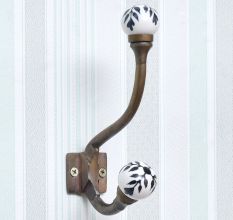 Black Leaf Iron Hook- EHG-50