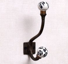 Black Leaf Iron Hook- EHG-50