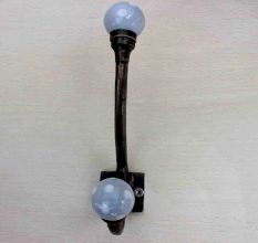 Light Grey Dot Iron Hooks-EHG-20