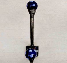 Navy Blue Iron Hooks-EHG-16
