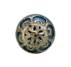 Strewn Sky Blue Knob-1