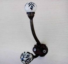 Black Leaf Iron Hook- EHG-50