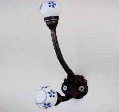 Navy Blue Tiny Iron Hook-EHG-49