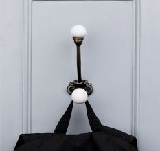 Solid White Iron Hooks-EHG-44