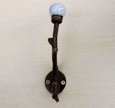 Grey Floral Tree Hook-EHG-03