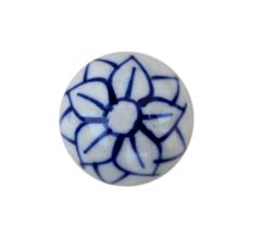 Navy Blue Floral Tree Hook-EHG-17