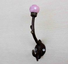 Pink Dot Tree Hooks-EHG-14
