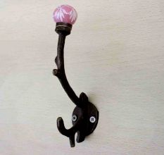 Pink Floral Tree Hook-EHG-42