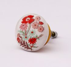 Mixed Toto Gold Flower Flat Knob