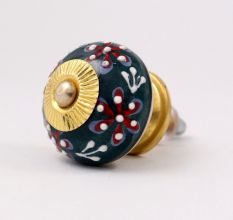 Flower Leaf Cabinet Knob