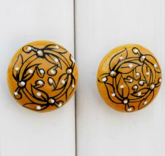 Mustard Leaf Knob