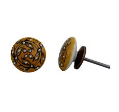 Mustard Leaf Knob
