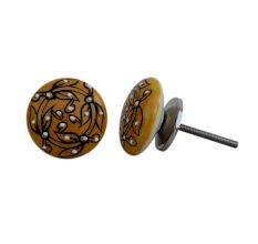 Mustard Leaf Knob