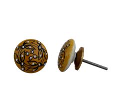 Mustard Leaf Knob