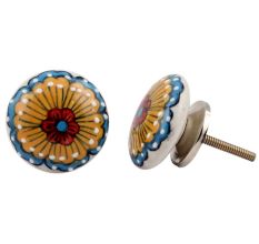 Sunflower Flat Knob