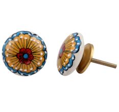 Sunflower Flat Knob