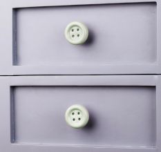 Sage Green Ceramic Button Knob