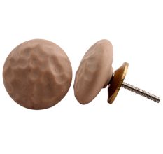 Light Brown Solid Knob