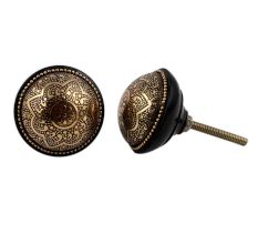 Metal Flower Cabinet Knobs
