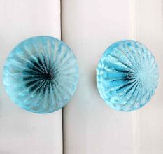 Water Color Daisy Flower Knob