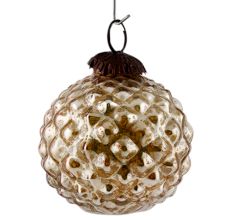 Antique Solid Custard Apple Christmas Hanging