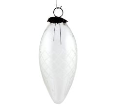 Daikon Clear Box Cut Christmas Hanging