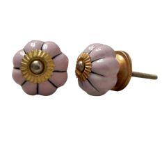 Pink Black Medium Knob