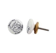 Taurus Flat Ceramic Knob