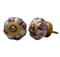 Brown Leaf Medium Knob