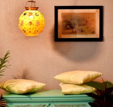 Yellow Flower Lamp